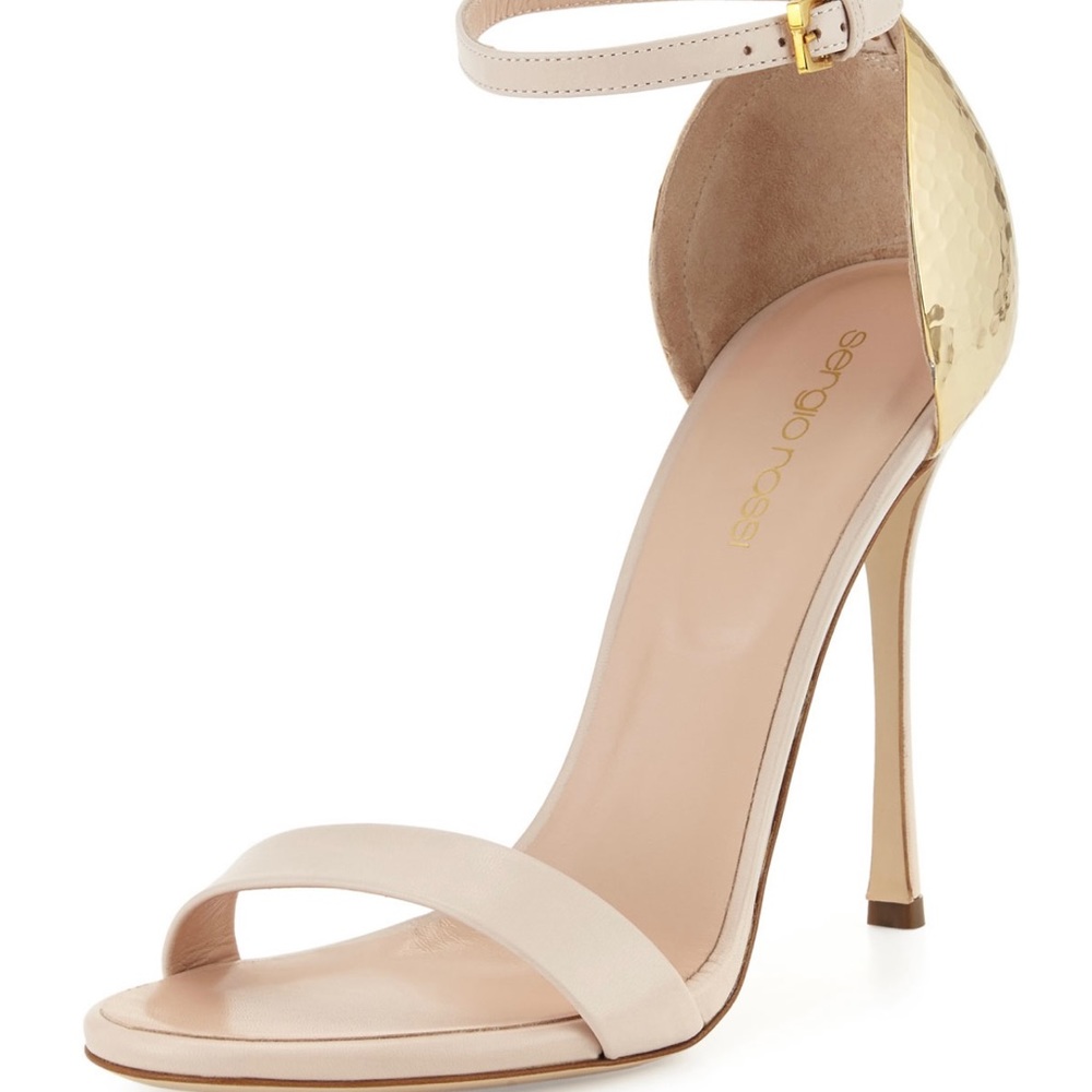 Sergio Rossi Strappy Heel Size 8